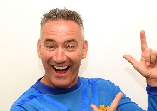 The Wiggles Blue Wiggle Anthony Field on his favourite celebrity moment   newscomau  Australias leading news site