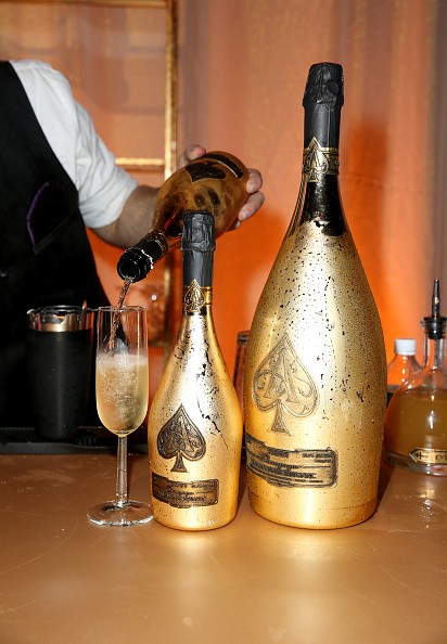 Armand de Brignac Champagne Stunt