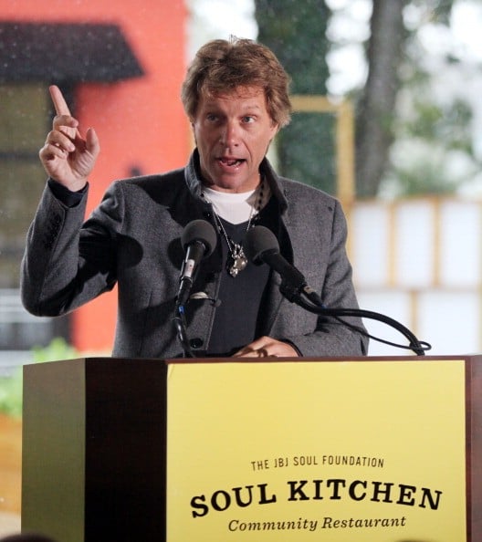 Jon Bon Jovi Opens Soul Kitchen A New Charity Restaurant Celebrity   GettyImages 129667258 