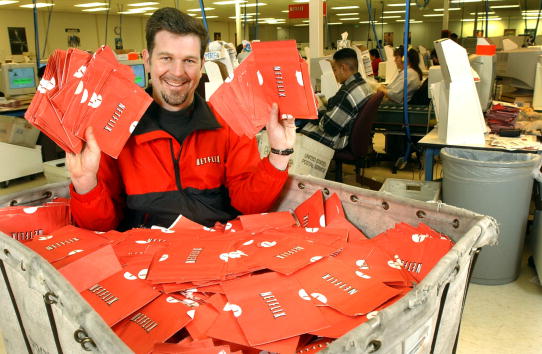 Will Reed Hastings huge net worth loss force him to sleep in the streets in a bed of Netflix DVD envelopes?