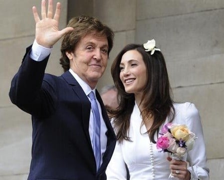 Paul McCartney and Nancy Shevell Married in London