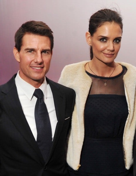 Actors Tom Cruise and Katie Holmes 