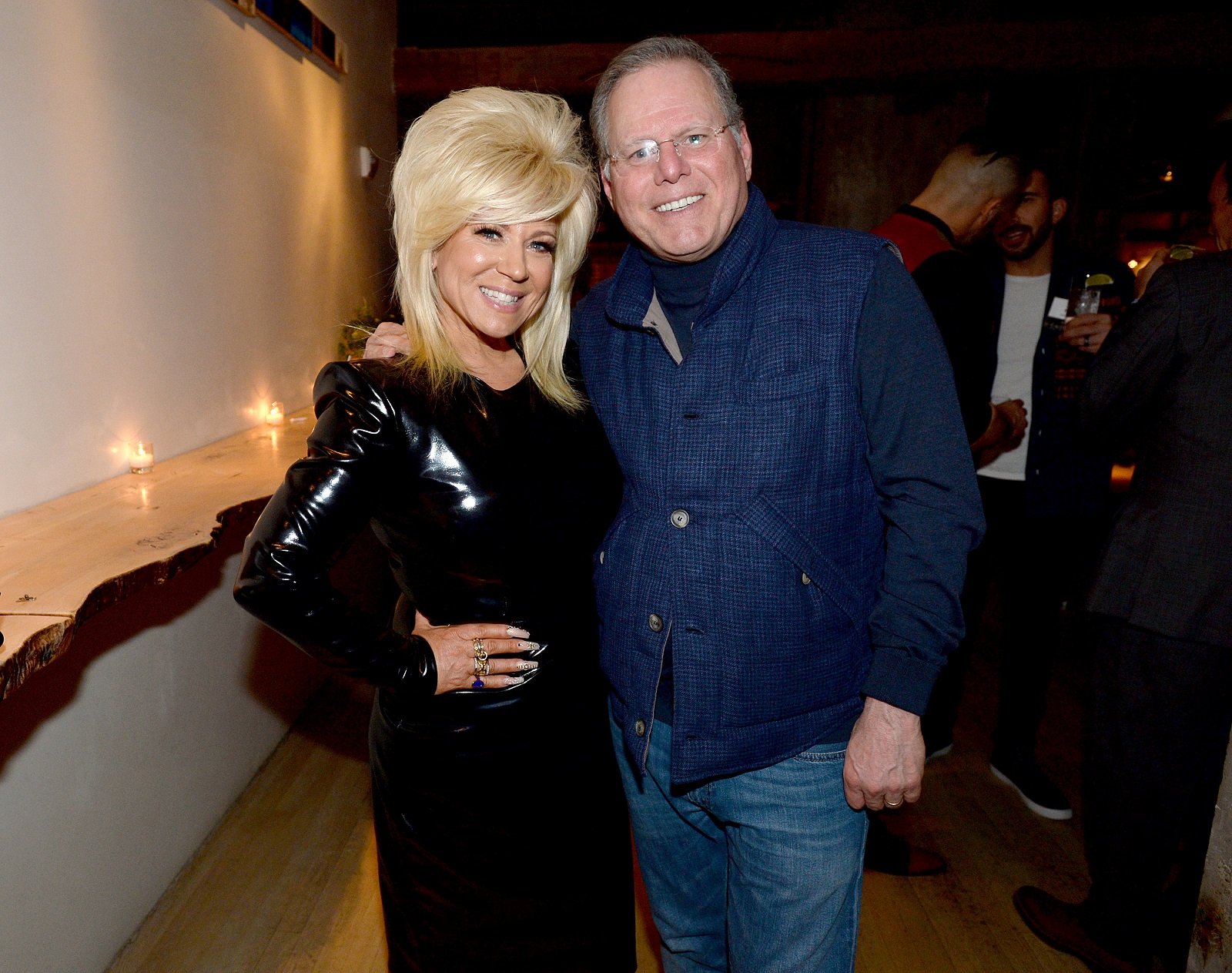 Theresa Caputo and David Zaslav (Photo by Brad Barket/Getty Images for Discovery, Inc.)