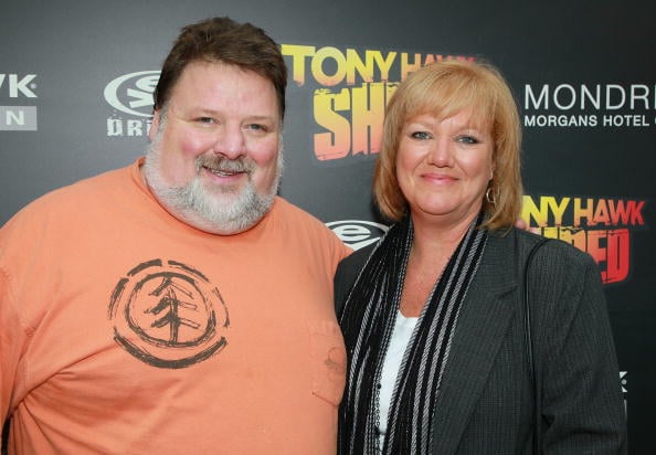 Phil Margera with Wife