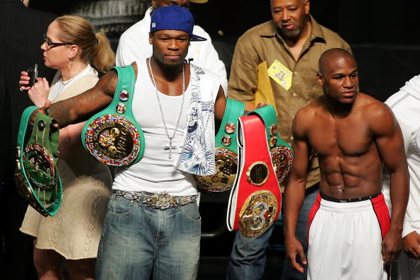 Floyd Mayweather Tweets Insults about 50 Cent