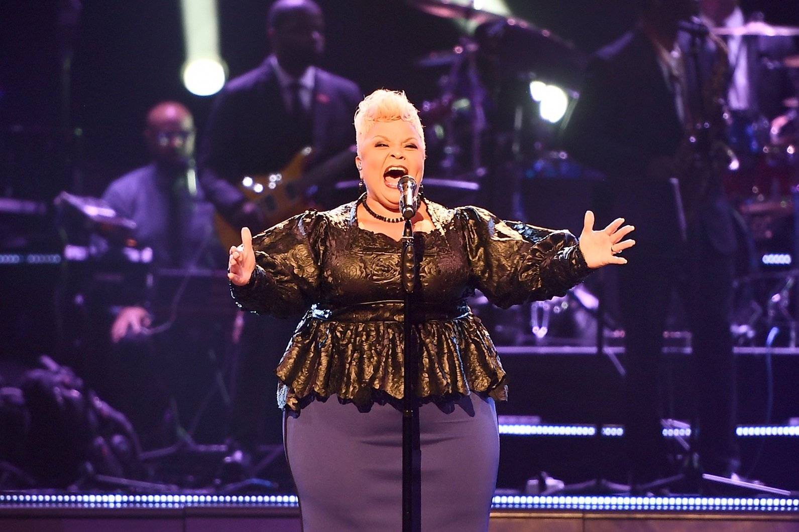 Tamela Mann Talks Stellar Awards, New Deluxe Edition Of Album, And Starring  In 'The Color Purple