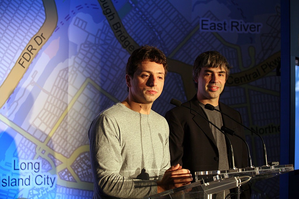Sergey Brin and Larry Page