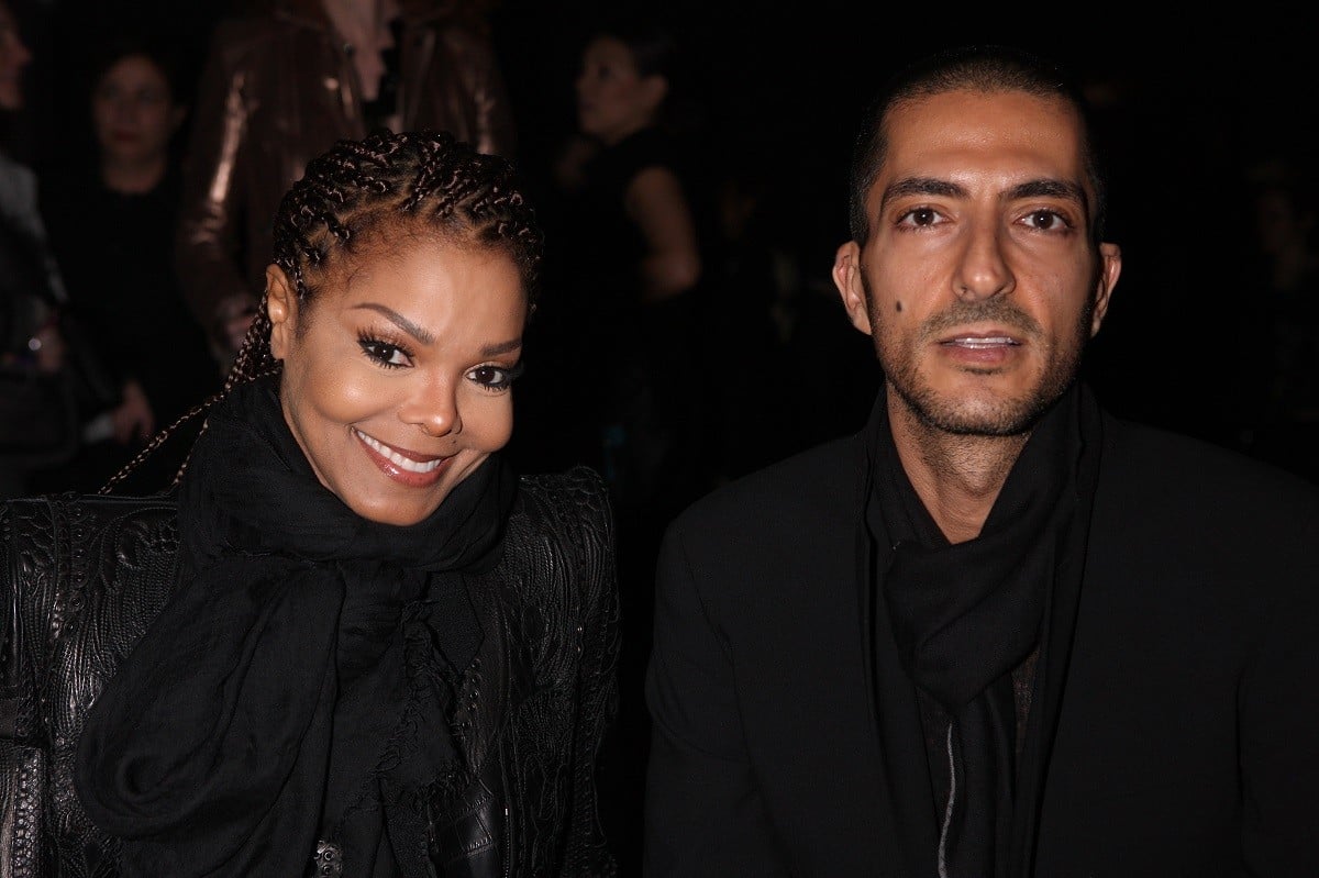 Wissam Al Mana and Janet Jackson