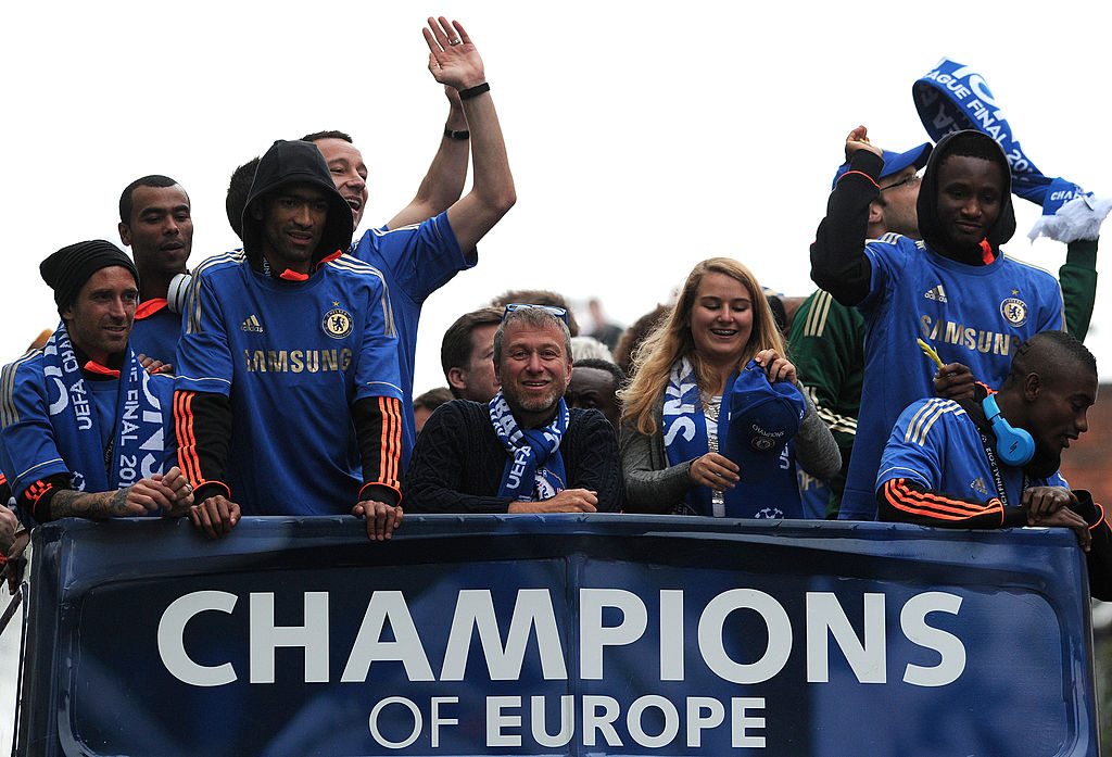 Chelsea football club's Russian owner Roman Abramovich