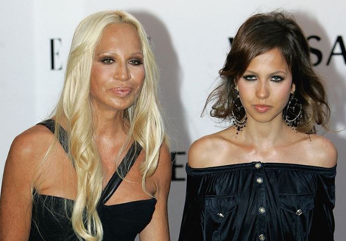 Donatella Versace's 20-year-old daughter, Allegra, is battling anorexia,  fashion designer says