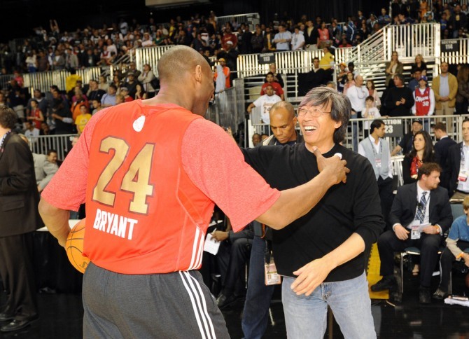 Kobe Hugging Patrick