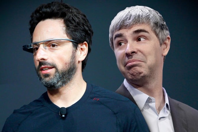 Sergey Brin and Larry Page