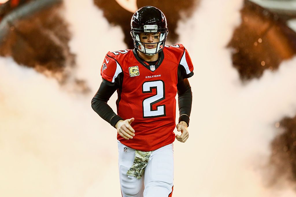 Matt Ryan Earning His Paycheck