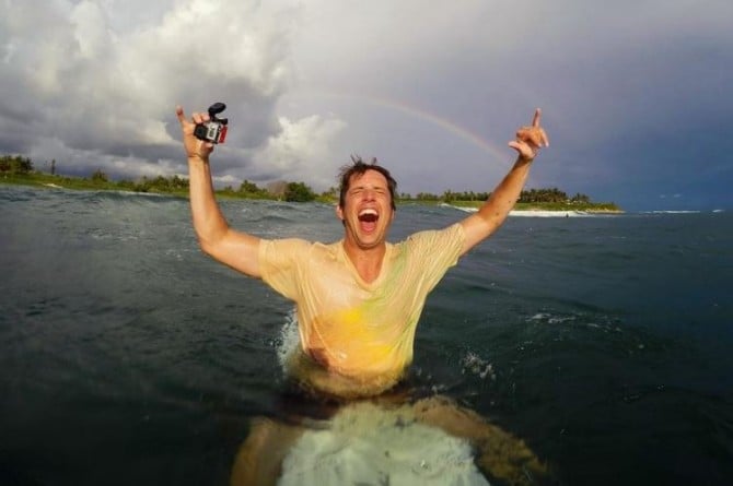 Nick Woodman Surfing