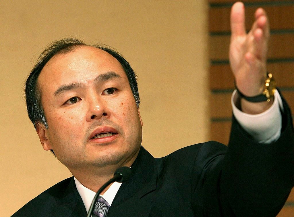 Masayoshi Son - Largest Wealth Drop Ever / Koichi Kamoshida/Getty Images