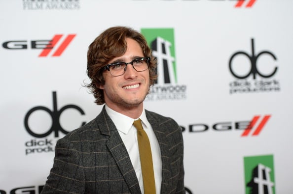 Broadway.com | Photo 1 of 14 | Rock of Ages Film Star Diego Boneta Says  Hello to His Broadway Buds