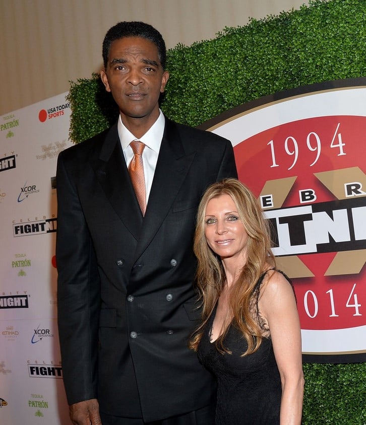 Ralph Sampson of the Sacramento Kings poses with his wife and News Photo  - Getty Images