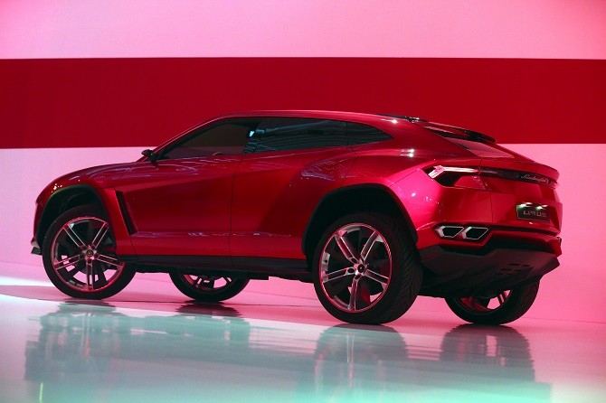 MUNICH, GERMANY - MARCH 11: A Lamborghini Urus during a Audi group reception on March 11, 2013 in Munich, Germany. (Photo by Alexander Hassenstein/Getty Images)