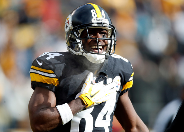 Pittsburgh Steelers Jersey Number #8 Antonio Brown