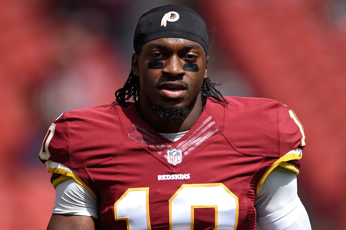 Robert Griffin III Participates in Redskins Workout - The New York