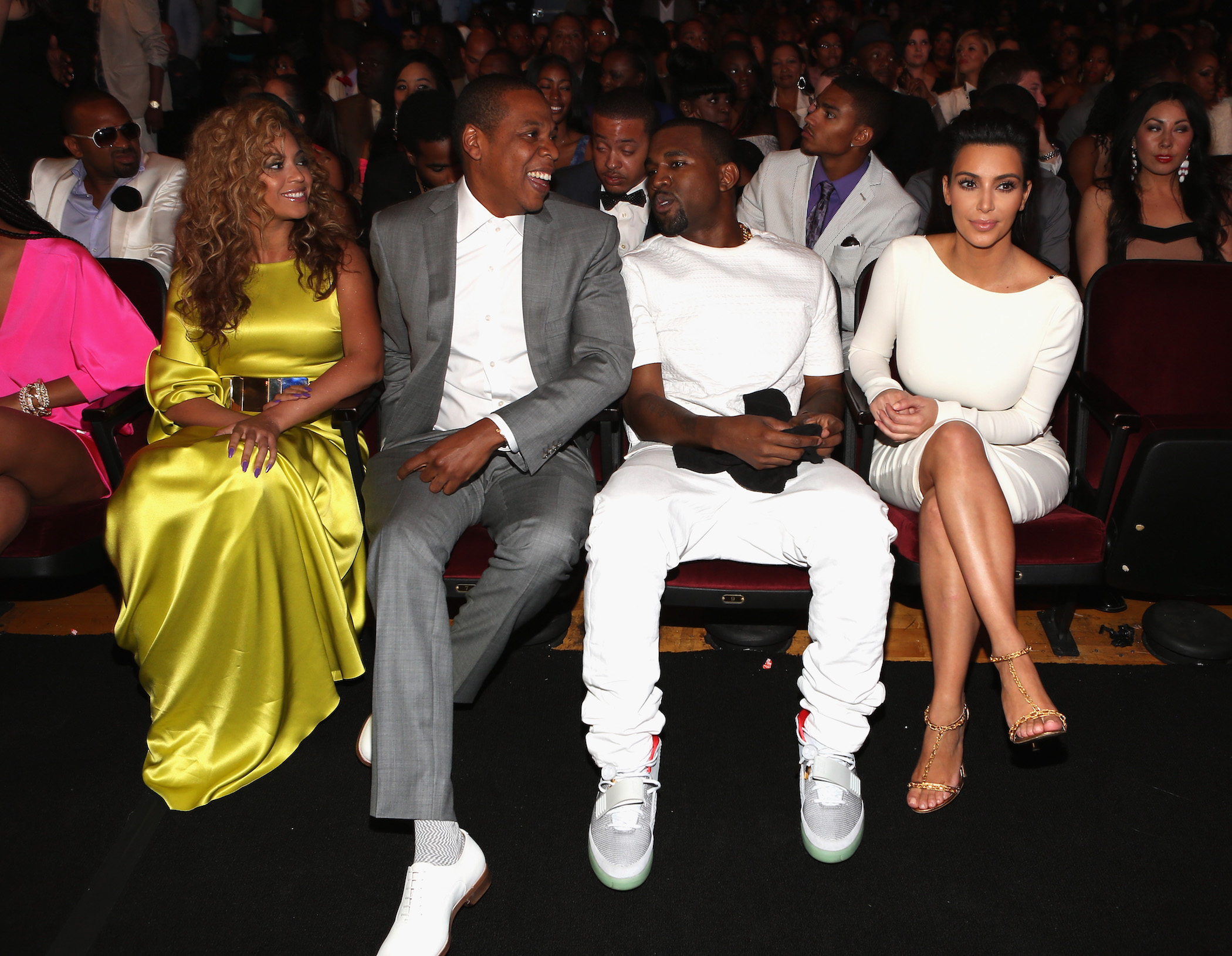 Rihanna, Kanye West, Jay Z, Beyoncé and Pharrell Williams SUE Eleven Paris