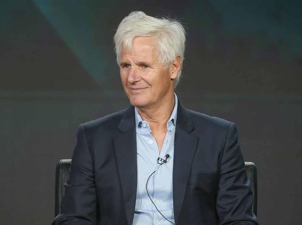 speak onstage during "The X-Files" panel discussion at the FOX portion of the 2015 Winter TCA Tour at the Langham Huntington Hotel on January 12, 2016 in Pasadena, California