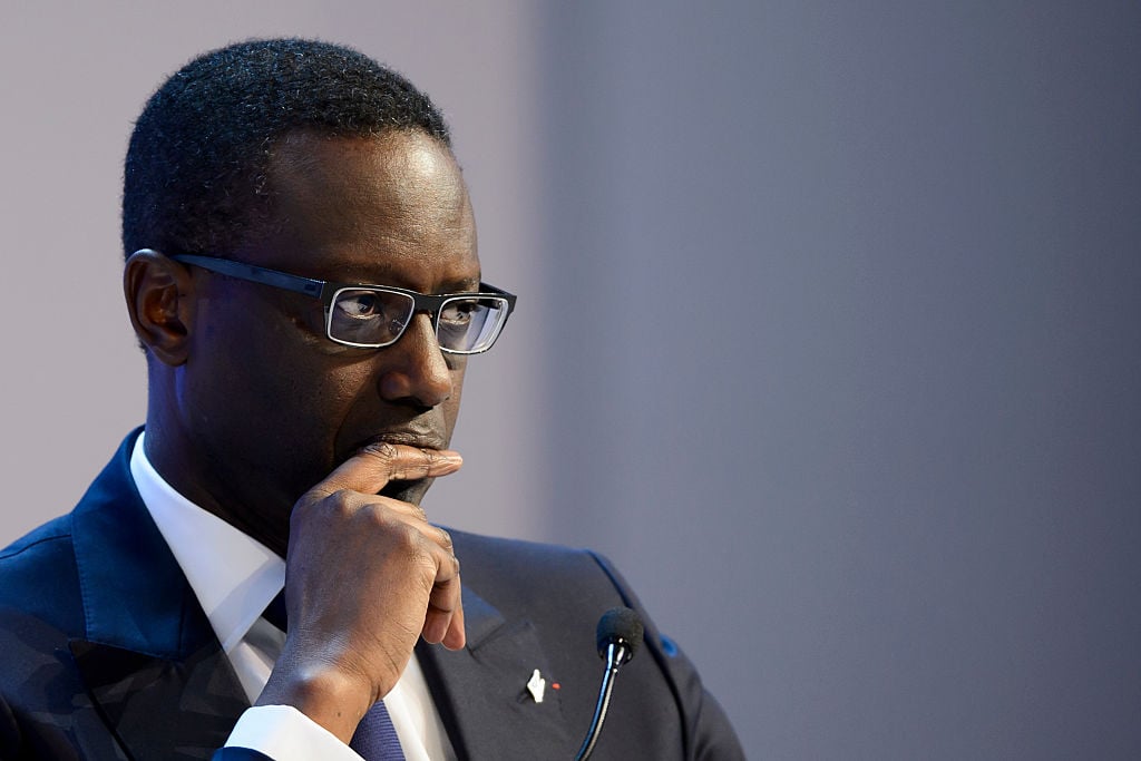 annual meeting on January 23, 2015. / AFP / FABRICE COFFRINI (Photo credit should read FABRICE COFFRINI/AFP/Getty Images)
