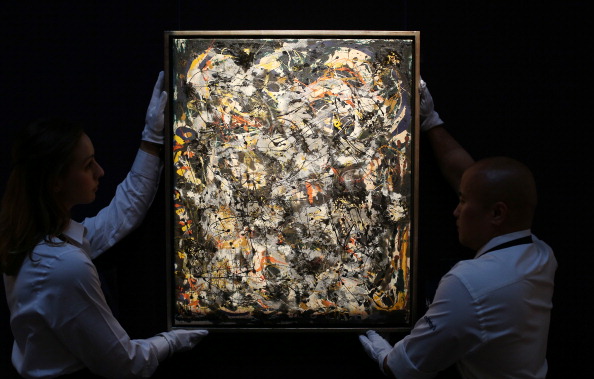 lost jackson pollock painting