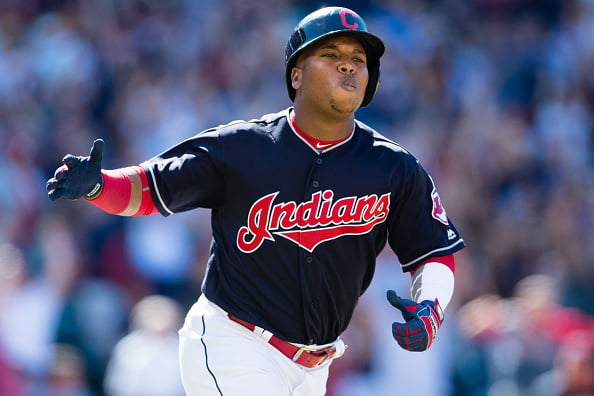 Mini Jose' Indians create awesome Jose Ramirez replica baseball 