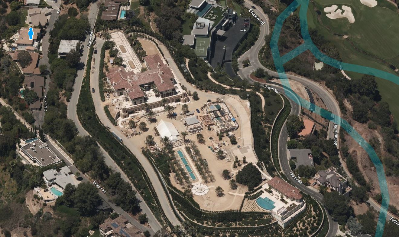 One Of L.A.'s Highest Property Tax Bills 77,000 Square Feet On Chalon