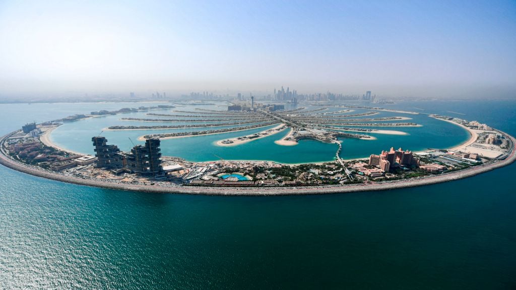 dubai palm island