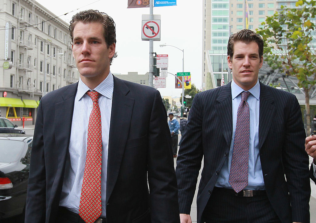 Months Before Their Crypto Company's Bank Fell Apart, The Winklevoss ...